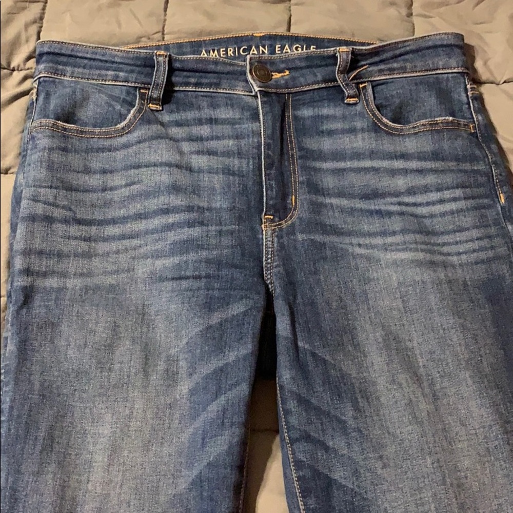 American Eagle Hi-Rise Jeggings Crop